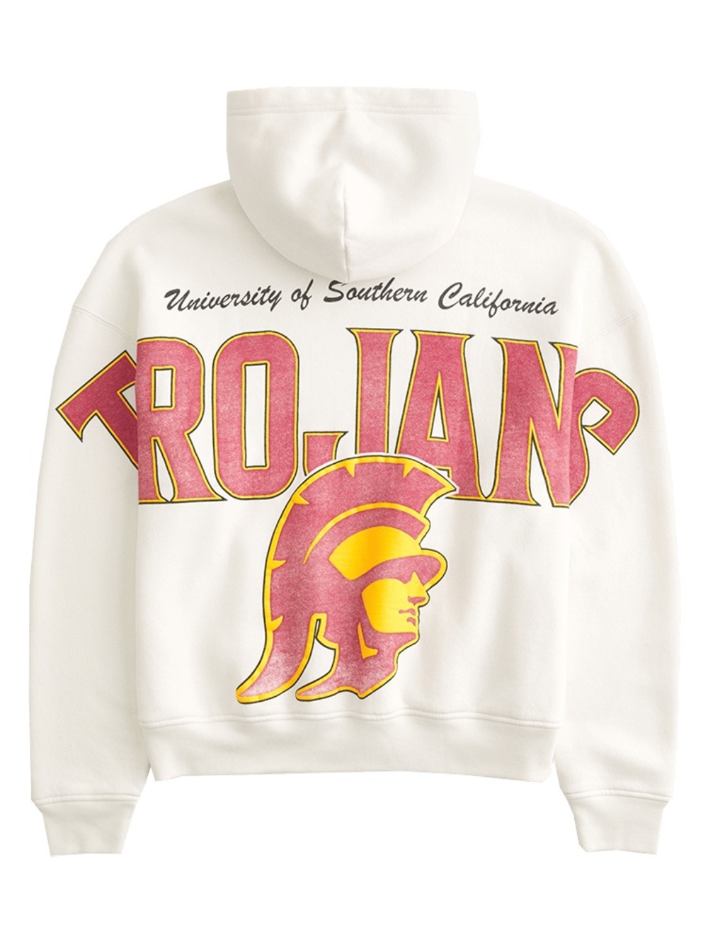 Boxy Hollister USC Trojans Graphic Hoodie